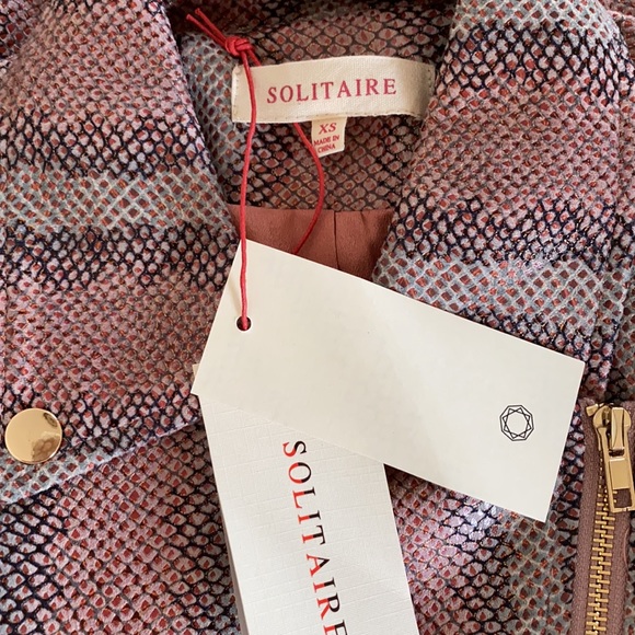 Faux-suede Python Print Jacket - Picture 5 of 7